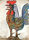 Pablo Picasso The Cock 1938 painting